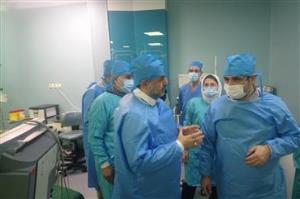 بازدید معاون درمان وزارت بهداشت درمان و آموزش پزشکی